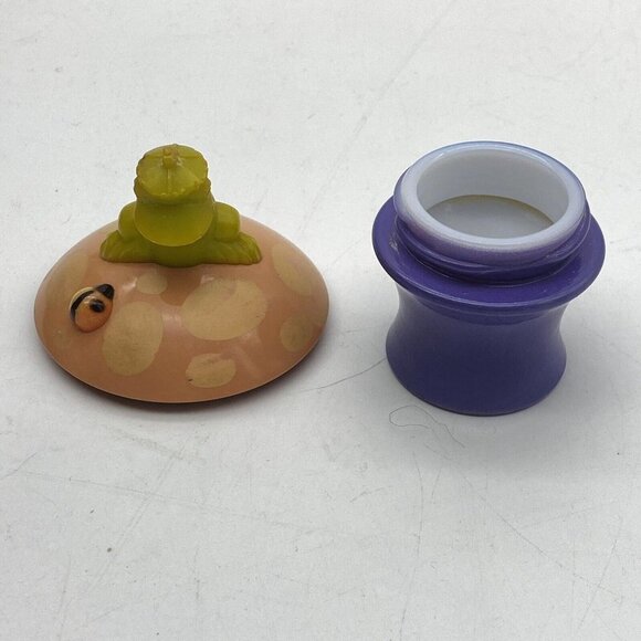 Avon Her Prettiness Cream Sachet Groovy Frog Ladybug Mushroom - .66 oz EMPTY VTG - Picture 4 of 12